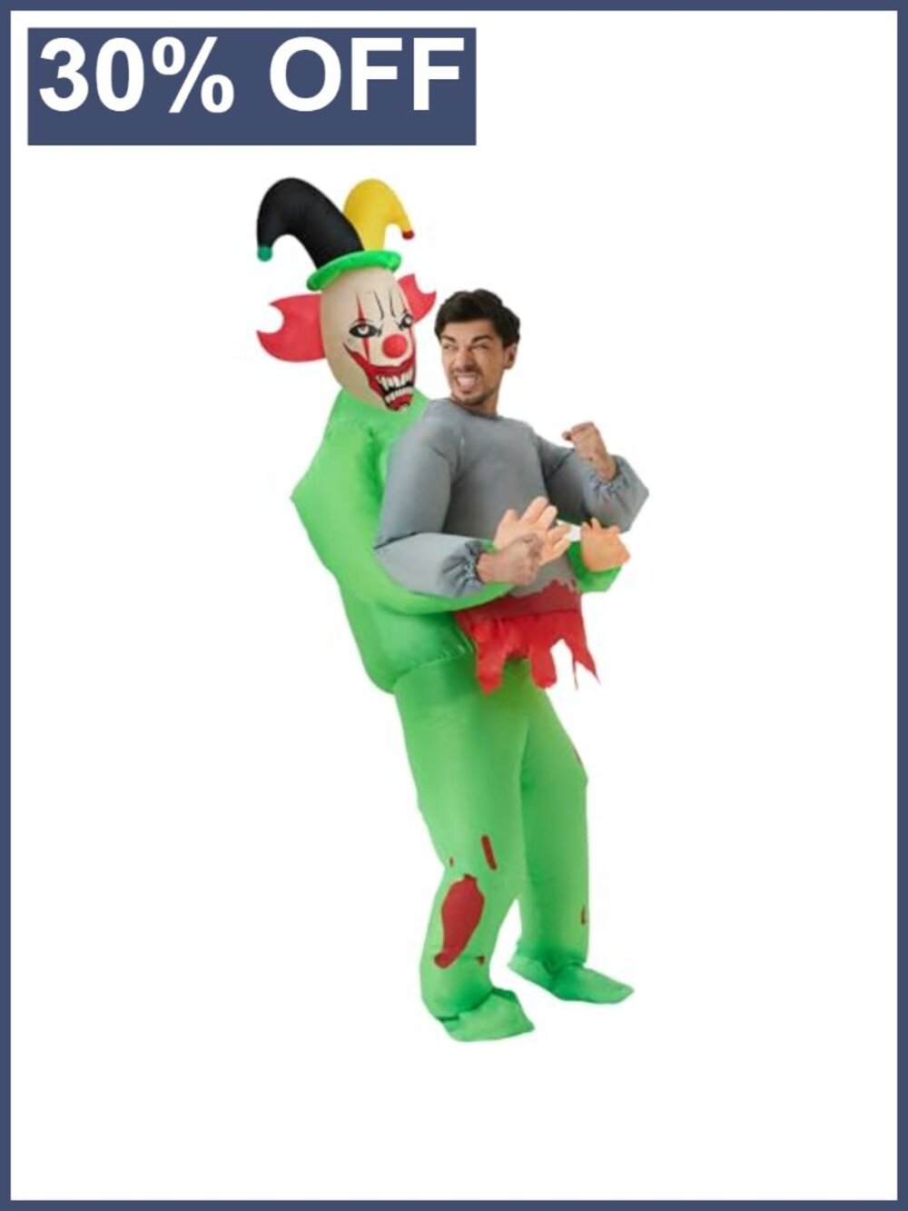 Inflatable Adult Costume Waterproof Polyester One Size Blow Up Party Halloween